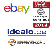 Kundenfeedback bei ebay, amazon und TEST Online Shops
