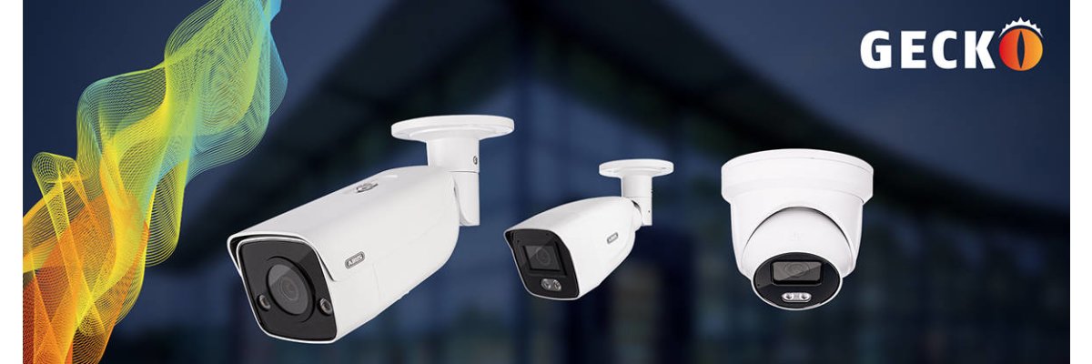 ABUS IP-Kameras der Gecko-Serie - Farbbilder auch bei Nacht - ABUS IP-Kameras der Gecko-Serie - Farbbilder auch bei Nacht