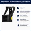 ABUS Montagewinkel für IR-Strahler TVAC71070 Edelstahl schwarz TVAC31700