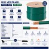 ABUS RG59 Video Kabel 250 m Koaxialkabel 75 Ohm CCTV Überwachungskamera Videokabel TV8600