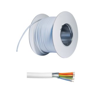 ABUS AZ6361 Alarmkabel 100m für Alarmanlagen Kabel 8-adrig