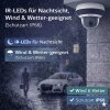 ABUS 2MPx IP PoE WLAN PTZ Dome Überwachungskamera TVIP82561 4x Zoom