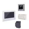 ABUS ModuVis 2-Draht Set mit WiFi Monitor T&uuml;rsprechanlage Einfamilienhaus