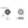 digitalSTROM GE-SDM300-S Schnurdimmer 300 Steh Tischleuchten schwarz