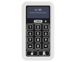 ABUS HomeTec Pro Bluetooth Tastatur CFT3100 weiß silber für Türschlossantrieb