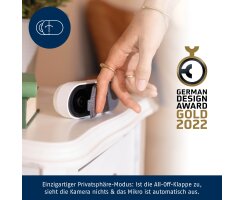 ABUS WLAN Privacy Innen-Kamera 180° Full HD App Nachtsicht PPIC31020