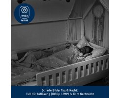 ABUS WLAN Privacy Innen-Kamera 180° Full HD App Nachtsicht PPIC31020