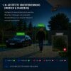 ABUS IP Tube Schwarz Überwachungskamera 4MPx Motorzoom 2,8-12mm PoE IPCB64621