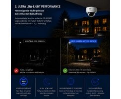 ABUS IP Dome Überwachungskamera 8MPx 4K Motorzoom 2,8-12mm PoE IPCB78521