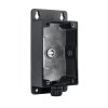 ABUS TVAC32020X Installationsbox schwarz für Wandhalterung Kabel Innen Außen