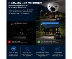 ABUS IP Mini Dome Überwachungskamera 4MPx 2,8mm PoE IP67 IK08 IPCB44511A