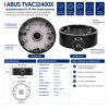 ABUS Installationsbox für IP Mini Dome Kameras Aluminium schwarz TVAC32400X