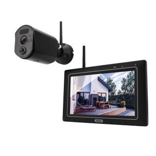ABUS PPDF17000 EasyLook BasicSet Kamera Set Monitor Funk Überwachungskamera