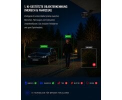 ABUS IP Mini Tube Kamera Schwarz 4MPx 2,8mm PoE Nachtsicht IPCB34611A
