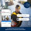 ABUS PPIC91000 Funk Akku Kamera Pro mit Basisstation Überwachungskamera Cam