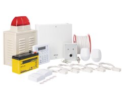 ABUS AZAA10200 Terxon SX Komplettpaket Alarmanlage Melder Kabel Sirene