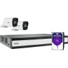 ABUS TVVR36421T Videoüberwachung Komplett-Set Rekorder Kabel 2 Kameras B-Ware