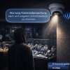 ABUS IP Kugeldome Kamera 4MPx 2.8mm Audio Blitzlicht Alarm PoE KI IPCA54572A