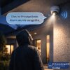 ABUS IP Kugeldome Kamera 4MPx 2.8mm Audio Blitzlicht Alarm PoE KI IPCA54572A