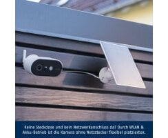 ABUS Solarpanel für Akku Kamera Pro USB C IP65 Solar Ladegerät PPIC91600 B-Ware