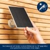 ABUS Solarpanel für Akku Kamera Pro USB C IP65 Solar Ladegerät PPIC91600 B-Ware