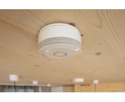 ABUS Secvest Secoris Funk-Rauchwarnmelder | Optischer Rauchmelder, EN14604, Funk