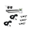 ABUS TVVR33623T Komplett-Set mit 2 Mini Tube Kameras + Hybrid Rekorder 1TB