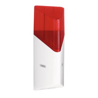 ABUS Smartvest Pro Funk-Sirene für innen & außen lauter Alarm mit LED-Blitzlicht
