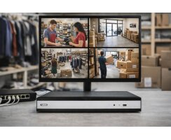 ABUS TVVR36402 | 4-Kanal PoE IP NVR 4K (8MP) bis 16TB, PoE+ 50W, H.265+, Person/Fahrzeug, lüfterlos 1U, App-Push