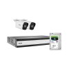 ABUS TVVR36423T Kamera Komplettset 2x Tube + Rekorder 1TB – PoE Überwachungssystem Außen