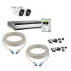 ABUS TVVR36423T Kamera Komplettset 2x Tube + Rekorder 1TB – PoE Überwachungssystem Außen