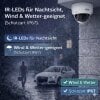 ABUS TVVR36423D Kamera Komplettset 2x Dome + Rekorder 1TB – Überwachungssystem mit PoE