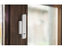 ABUS Secoris Funk-Öffnungsmelder Slim weiß | Magnetkontakt für Secoris & Secvest