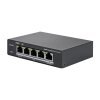ABUS 4-Port PoE Gigabit Switch | Netzwerktechnik für IP-Kameras, 60W PoE