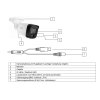 ABUS HDCC32512 Analog HD Mini-Tube Überwachungskamera 2 MP (2.8 mm) – True WDR, IP67, 2-Wege-Audio