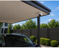 ABUS Analog HD Mini Dome Kamera 5 MPx 2,8 mm Weitwinkel IP67 CCTV Außenkamera HDCC55512