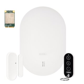 ABUS Smartvest Pro Funk-Alarmanlage Starter-Set Mobilfunk für maximale Sicherheit