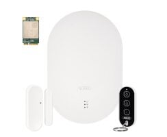 ABUS Smartvest Pro Funk-Alarmanlage Starter-Set Mobilfunk...