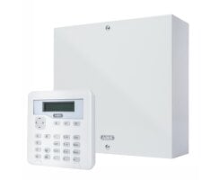 ABUS Terxon SX Alarmset – drahtgebundene, autarke Zentrale (AZAA10000) mit GSM/UMTS/LTE-Sprachwählgerät & VdS-Akku 12 V / 7,2 Ah
