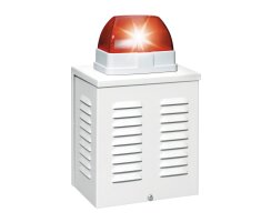 ABUS Terxon SX Alarmset – Autarke, drahtgebundene Zentrale (AZAA10000) inkl. VdS-Akku 12 V/7,2 Ah (BT2070), 2× NC-Öffnungsmelder, 2× Schraubverteiler 12-polig, PIR-Bewegungsmelder & Außensirene mit Blitz