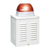 ABUS Terxon SX Alarmset – Autarke, drahtgebundene Zentrale (AZAA10000) inkl. VdS-Akku 12 V/7,2 Ah (BT2070), 2× NC-Öffnungsmelder, 2× Schraubverteiler 12-polig, PIR-Bewegungsmelder & Außensirene mit Blitz