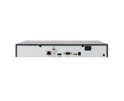 ABUS TVVR36302 | 4-Kanal IP NVR 4K (8MP) bis 16TB (3,5" HDD optional), H.265+, Person/Fahrzeug, Multi-View, lüfterlos 1U, App-Push
