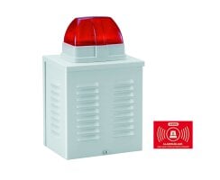 ABUS Sirenen-Attrappe SG3210 Alarmanlagen-Dummy +...