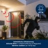 ABUSWLAN Licht Außenkamera 2K Überwachungskamera LED Sirene App Gegensprechanlage PPIC46520W