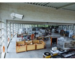 ABUS Installationsbox Tube Dome Aluminium weiß...