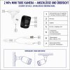 ABUS Analog Mini Tube Kamera 2 MP Full HD 2,8 mm Weitwinkel IP67 Farbnachtsicht HDCC32512 B-Wae