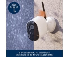 ABUS PPIC54520 WLAN SmartLook 4K Überwachungskamera Bewegungserkennung Push SD B-Ware