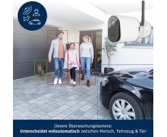 ABUS PPIC54520 WLAN SmartLook 4K Überwachungskamera Bewegungserkennung Push SD B-Ware