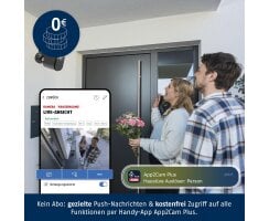 ABUS PPIC54520B WLAN SmartLook 4K Überwachungskamera Bewegungserkennung Push SD B-Ware