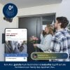 ABUS PPIC54520B WLAN SmartLook 4K Überwachungskamera Bewegungserkennung Push SD B-Ware